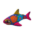 Alebrije Shark Figurine | Vibrant Ocean Decor Talavera Statue La Vie Bien Alebrije Shark Figurine | Vibrant Ocean Decor