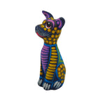 Alebrije Sitting Dog Statue | Hand-Painted Decorative Art Talavera Statue La Vie Bien Alebrije Sitting Dog Statue | Hand-Painted Decorative Art