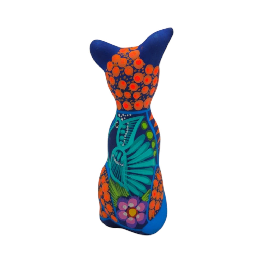 Alebrije Sitting Dog Statue | Hand-Painted Decorative Art Talavera Statue La Vie Bien Alebrije Sitting Dog Statue | Hand-Painted Decorative Art