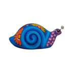 Alebrije Snail Figurine | Colorful Hand-Painted Design Talavera Figurine La Vie Bien Alebrije Snail Figurine | Colorful Hand-Painted Design