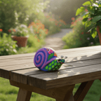 Alebrije Snail Figurine | Colorful Hand-Painted Design Talavera Figurine La Vie Bien Alebrije Snail Figurine | Colorful Hand-Painted Design