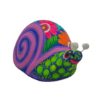Alebrije Snail Figurine | Colorful Hand-Painted Design Talavera Figurine La Vie Bien Alebrije Snail Figurine | Colorful Hand-Painted Design