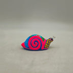 Alebrije Snail Figurine | Colorful Hand-Painted Design