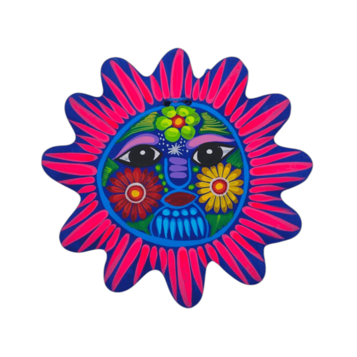 Alebrije Sun Wall Art | Mexican Ceramic Decor Talavera Wall Art La Vie Bien Alebrije Sun Wall Art | Mexican Ceramic Decor