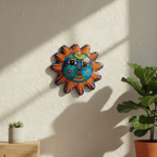 Alebrije Sun Wall Art | Mexican Ceramic Decor Talavera Wall Art La Vie Bien Alebrije Sun Wall Art | Mexican Ceramic Decor