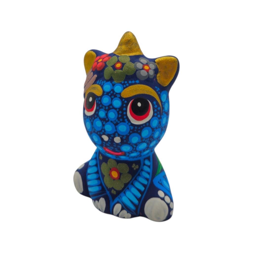 Alebrije Unicorn Figurine | Hand-Painted Mexican Folk Art Talavera Figurine La Vie Bien Alebrije Unicorn Figurine | Hand-Painted Mexican Folk Art