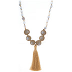 Alegria Tassel Necklace Necklaces - Fashion La Vie Bien Alegria Tassel Necklace