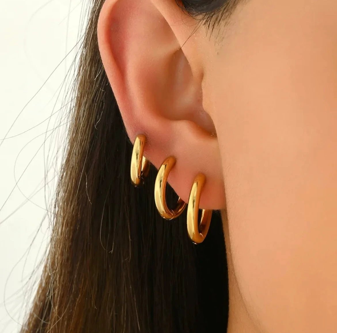 Alex Hoop Earrings by Curated By Suarez