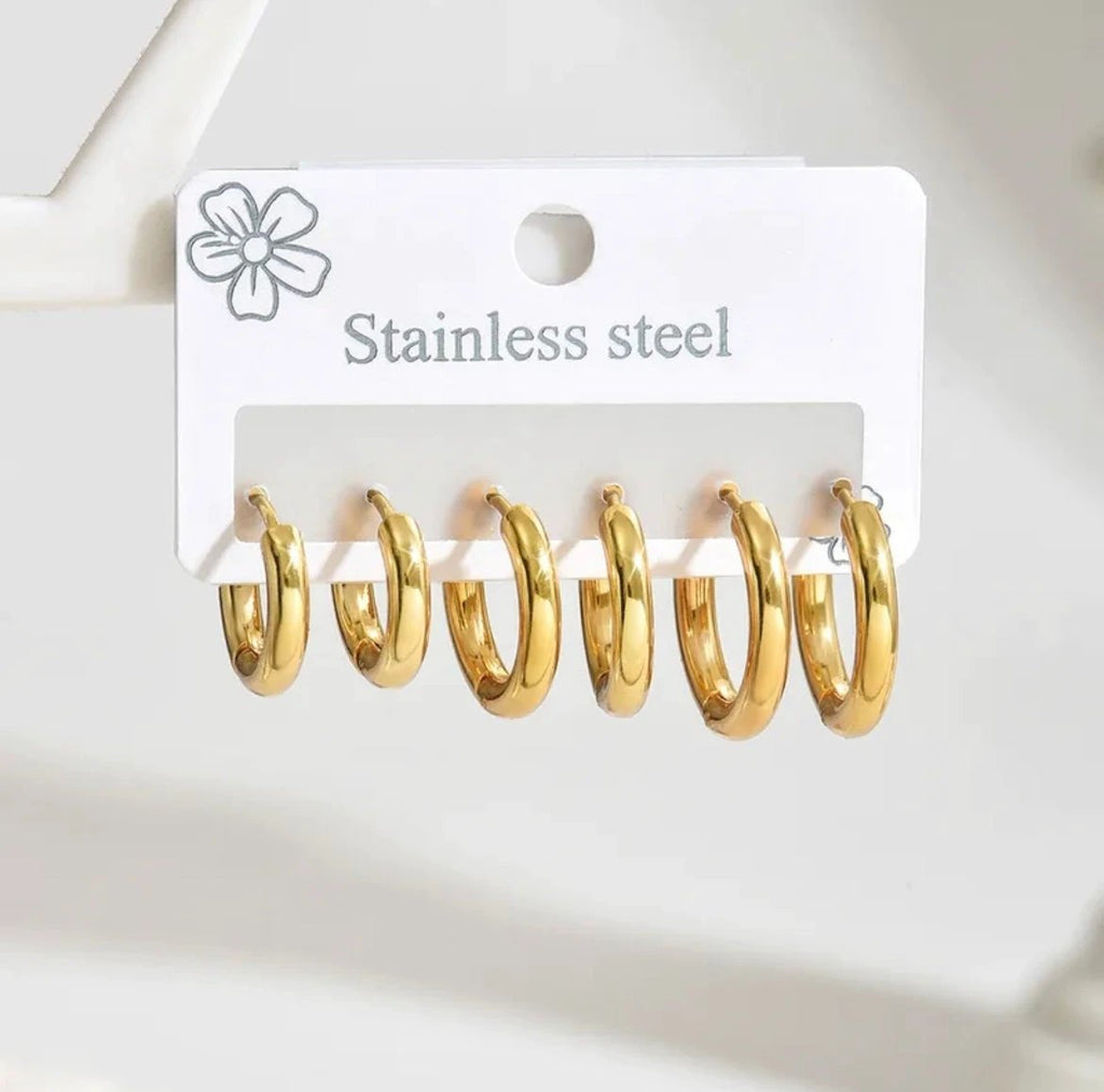 Alex Hoop Earrings by Curated By Suarez
