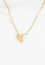 Alexis Gold Heart Necklace by Ethical Trade Co