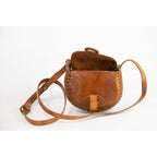 Alicia Leather Crossbody Stamped Purse - Mexico Bags La Vie Bien Alicia Leather Crossbody Stamped Purse - Mexico