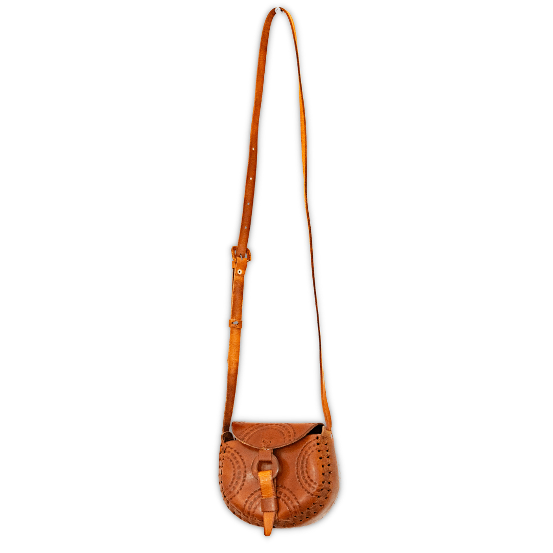 Alicia Leather Crossbody Stamped Purse - Mexico Bags La Vie Bien Alicia Leather Crossbody Stamped Purse - Mexico