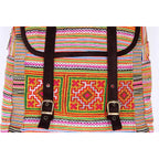 Alisa Embroidered Colorful Boho Backpack - Thailand Bags La Vie Bien Alisa Embroidered Colorful Boho Backpack - Thailand