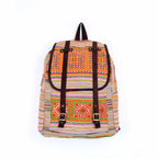 Alisa Embroidered Colorful Boho Backpack - Thailand Bags La Vie Bien Alisa Embroidered Colorful Boho Backpack - Thailand