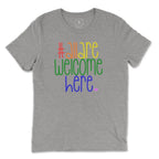 All Are Welcome Here Classic Tee by Kind Cotton