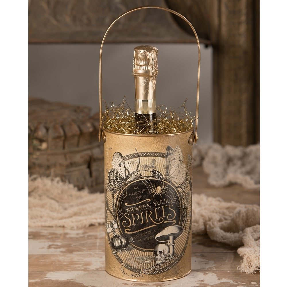 All Hallows' Eve Wine Bucket by Bethany Lowe Designs Seasonal & Holiday Decorations La Vie Bien All Hallows' Eve Wine Bucket by Bethany Lowe Designs