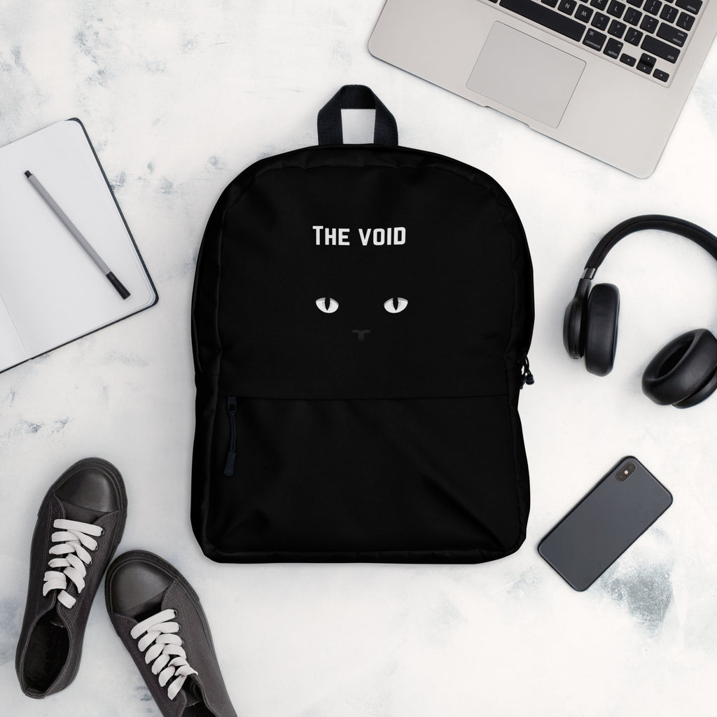The Void Black cat eyes Backpack