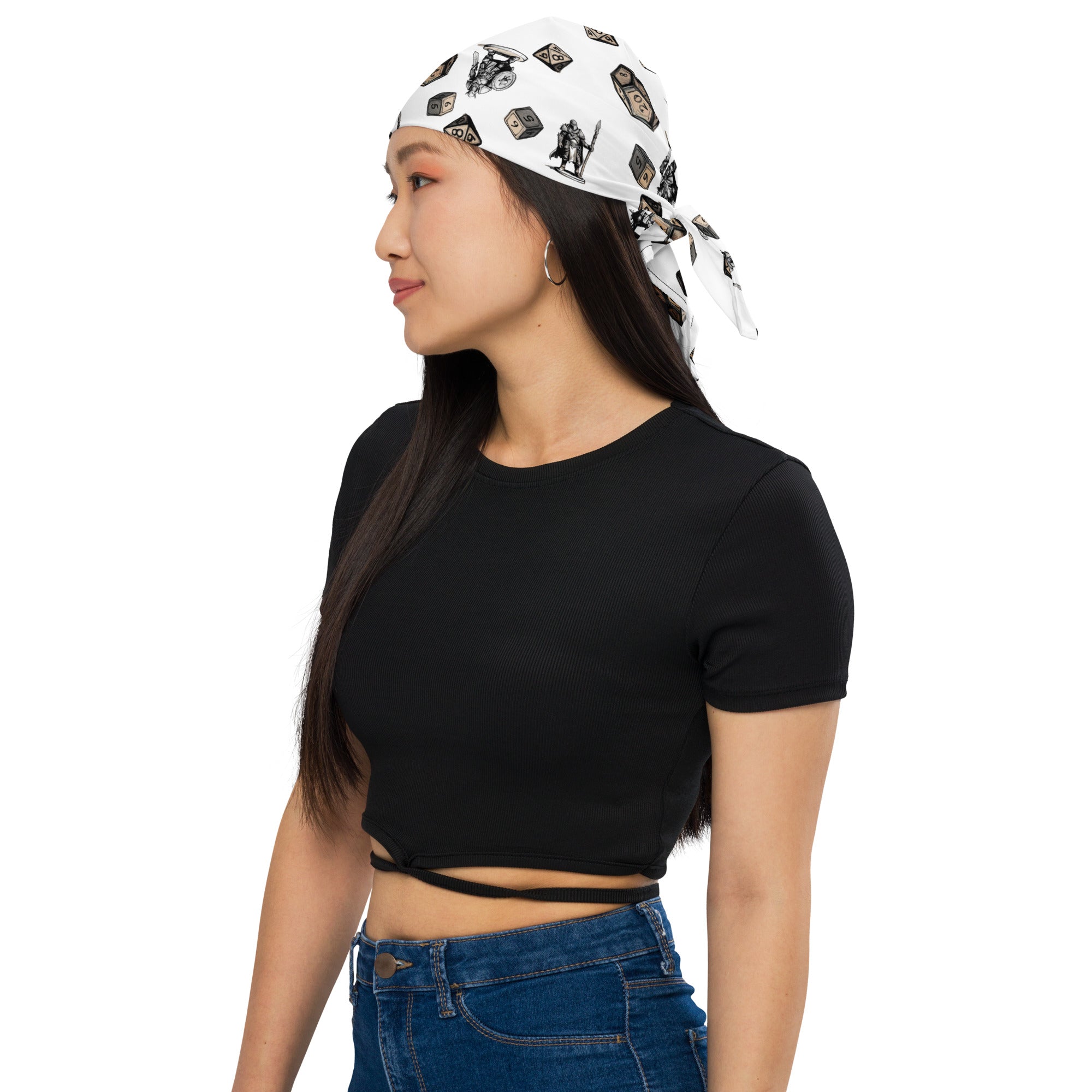 Roll for initiative All - over print bandana