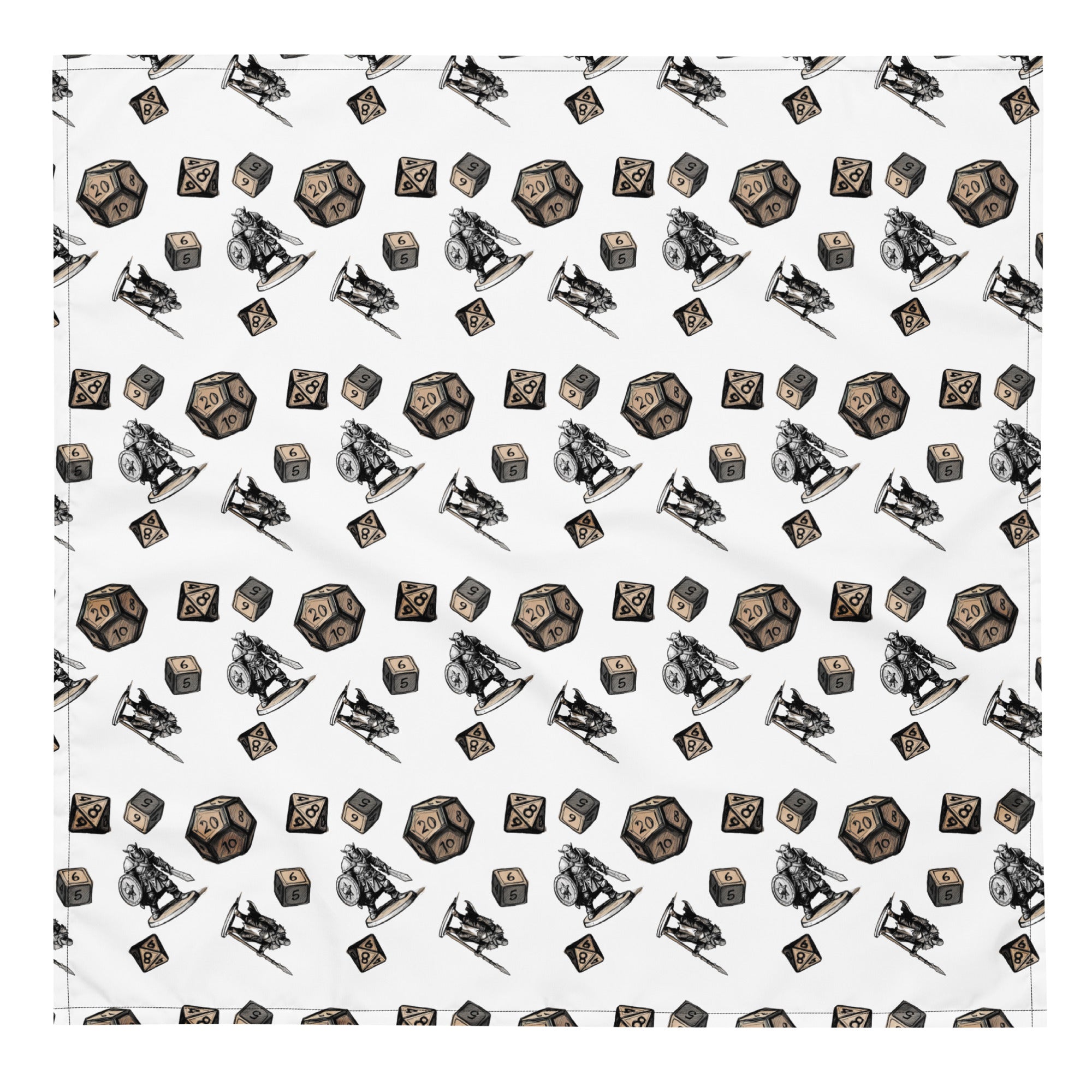 Roll for initiative All - over print bandana