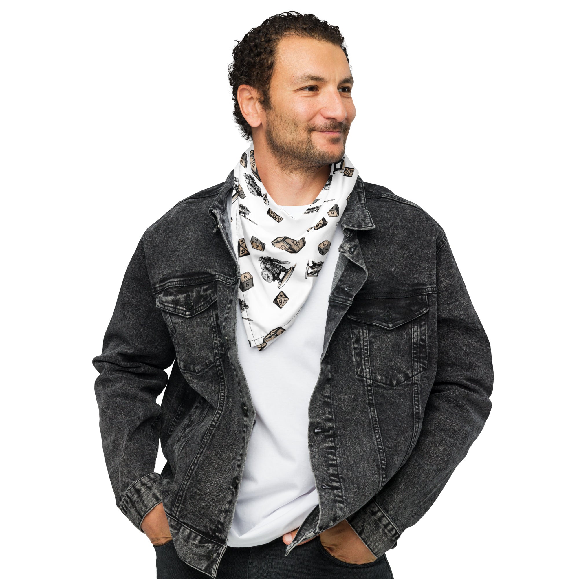 Roll for initiative All - over print bandana