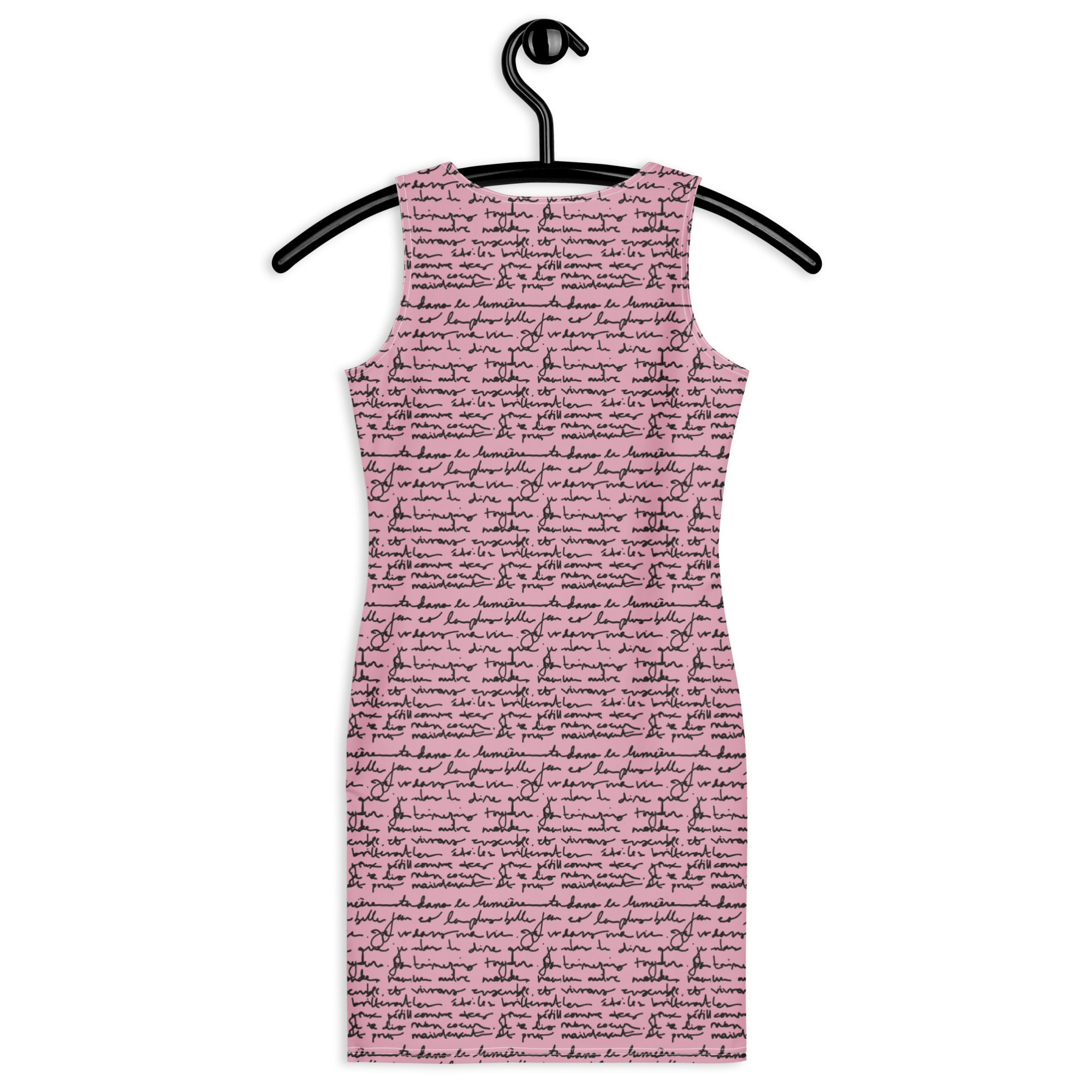 French love letter Bodycon dress