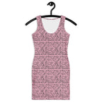 French love letter Bodycon dress by La Vie Bien