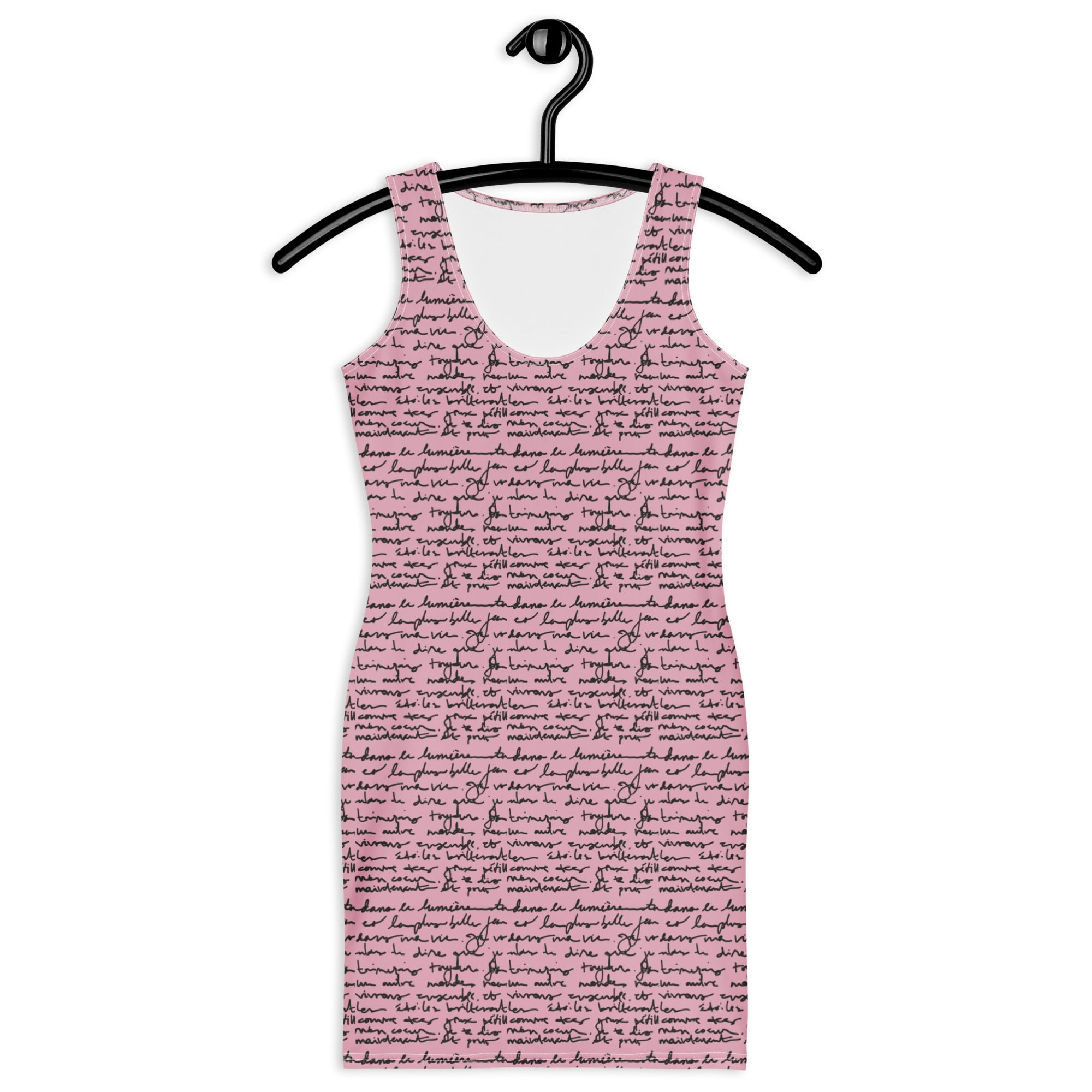French love letter Bodycon dress