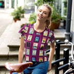 Michigan cities Crop Tee by La Vie Bien