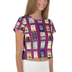 Michigan cities Crop Tee by La Vie Bien