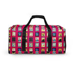 Michigan postal stamps Duffle bag by La Vie Bien