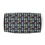 Michigan cities postage stamp Duffle bag by La Vie Bien