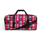 Michigan postal stamps Duffle bag by La Vie Bien