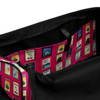 Michigan postal stamps Duffle bag by La Vie Bien