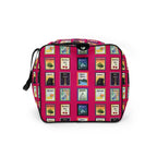 Michigan postal stamps Duffle bag by La Vie Bien