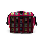 Michigan postal stamps Duffle bag by La Vie Bien
