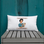 I'll gladly take the stairs to avoid small talk Premium Pillow for introverts by La Vie Bien