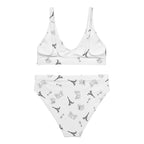 Women's Parisian Elegance Recycled high-waisted bikini by La Vie Bien