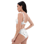 Women's Parisian Elegance Recycled high-waisted bikini by La Vie Bien