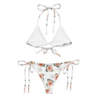 All-over print recycled string bikini by La Vie Bien