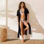 Rainbow hearts recycled string bikini by La Vie Bien