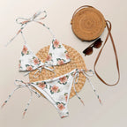 All-over print recycled string bikini by La Vie Bien