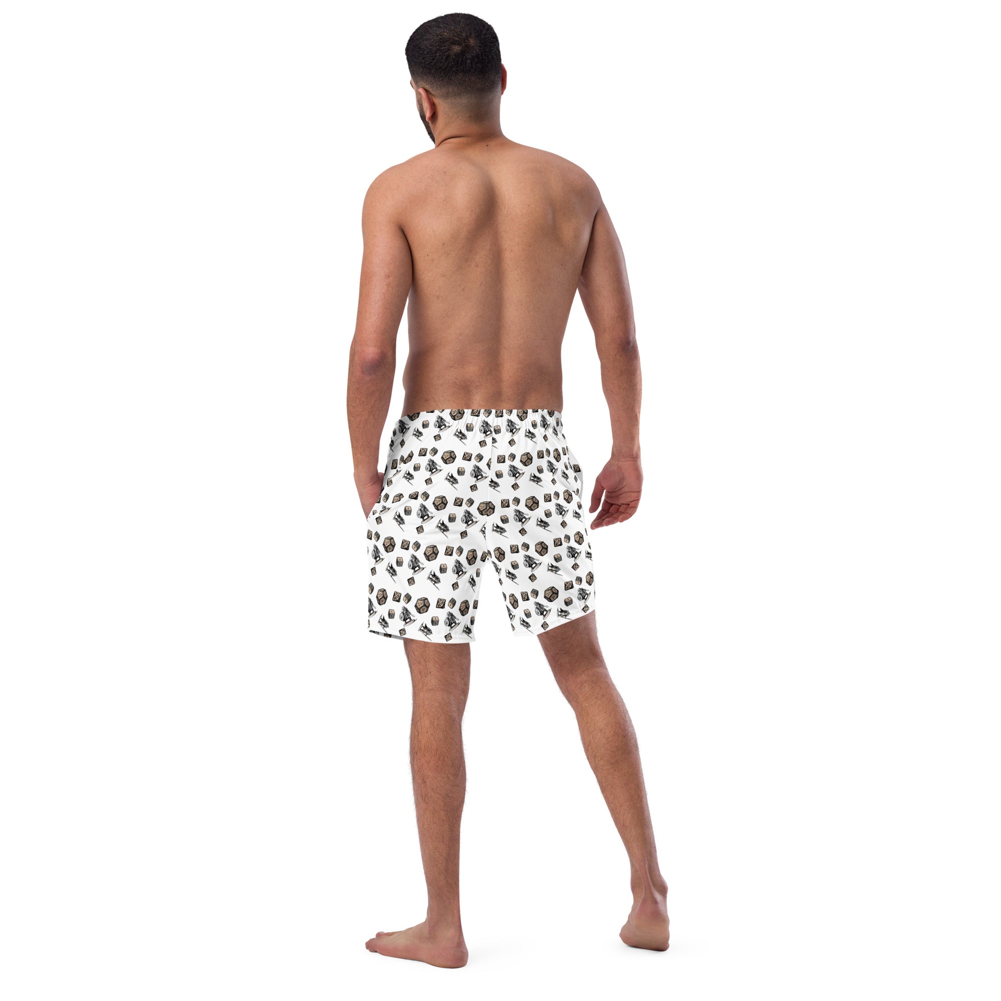 Roll for initiative Recycled Swim Trunks
