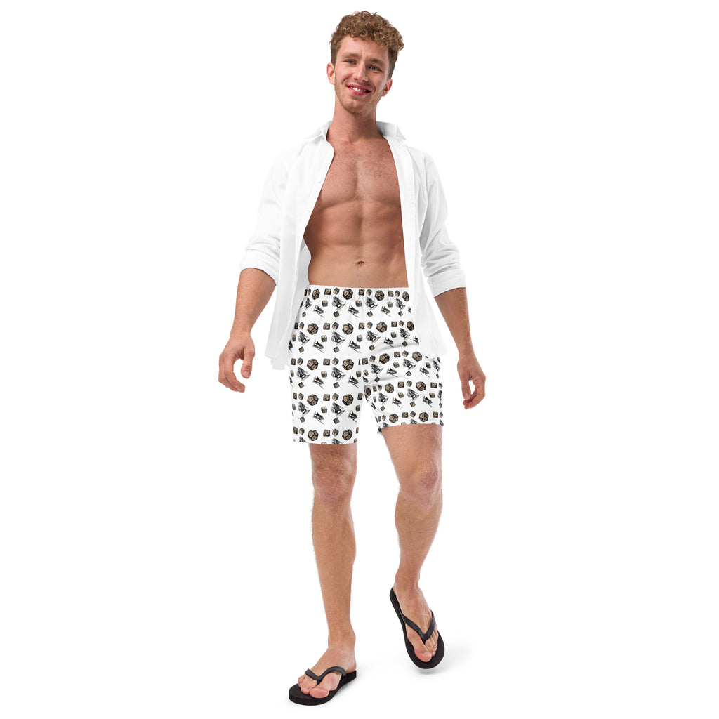 Roll for initiative Recycled Swim Trunks