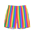Rainbow Recycled Polyester Swim Trunks by La Vie Bien