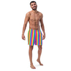 Rainbow Recycled Polyester Swim Trunks by La Vie Bien