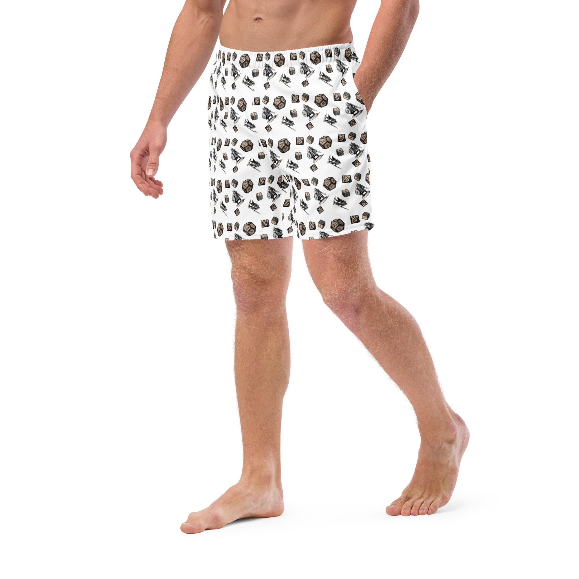 Roll for initiative Recycled Swim Trunks