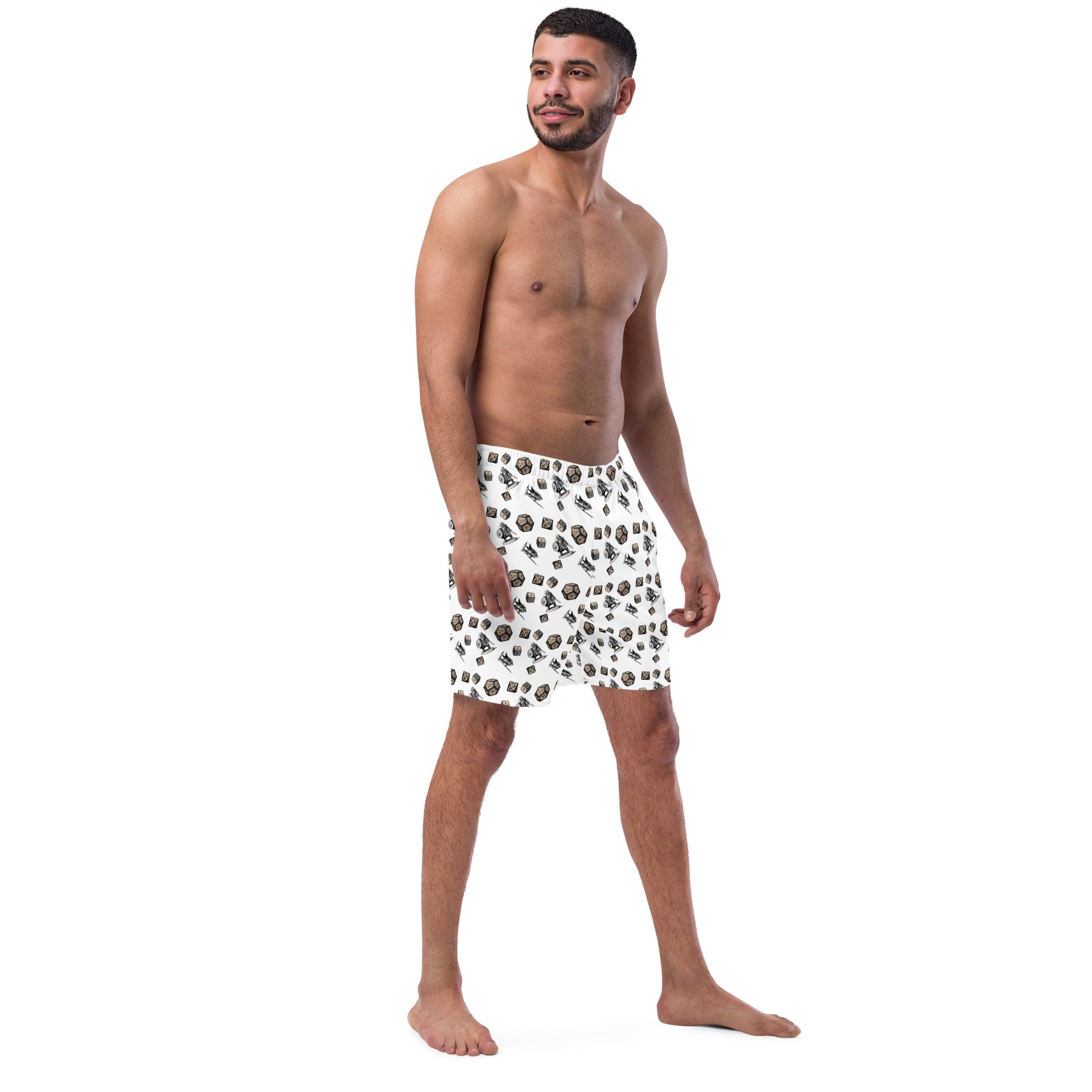 Roll for initiative Recycled Swim Trunks