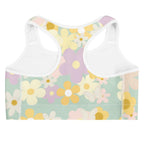 Pastel floral Sports bra by La Vie Bien