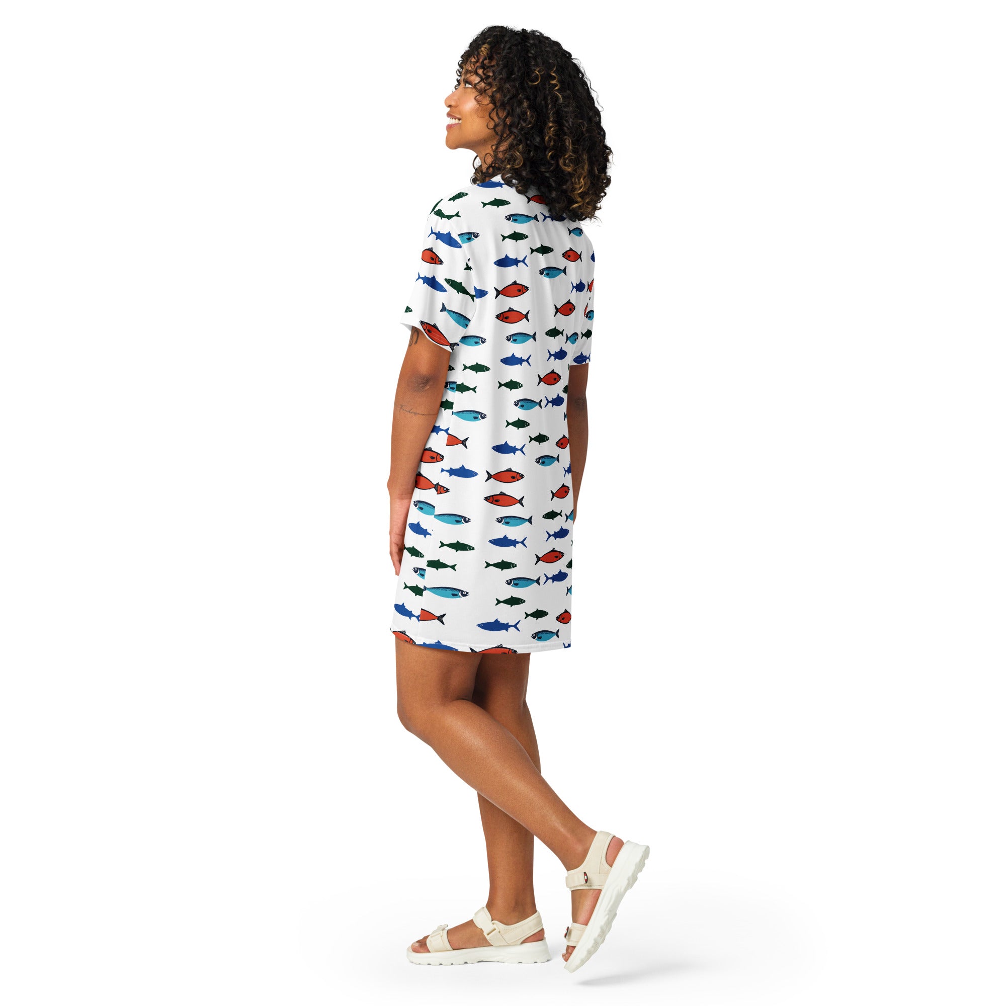 Sardines T-shirt dress