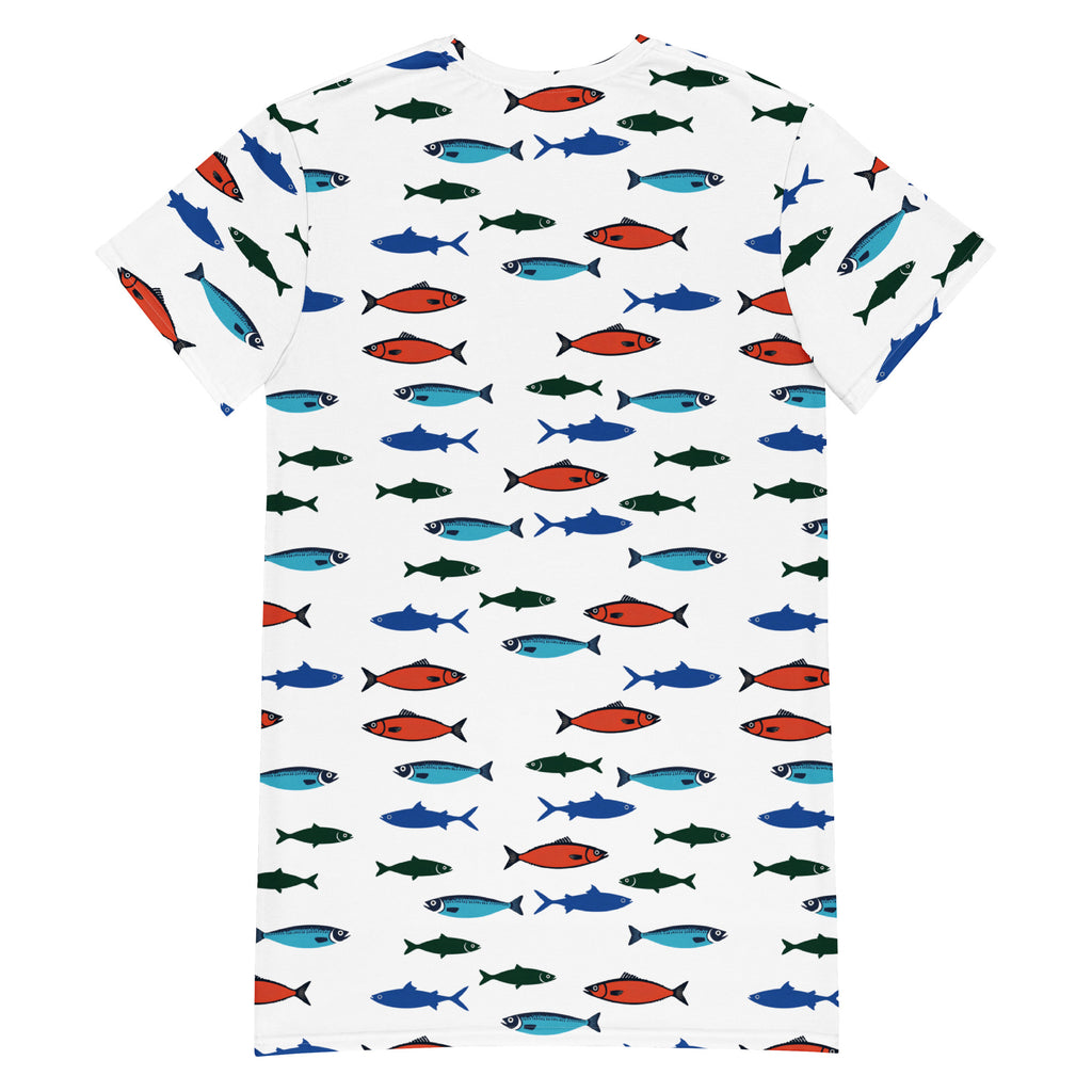 Sardines T-shirt dress